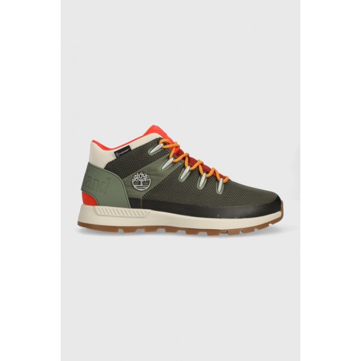 Ботинки Timberland Sprint Trekker Mid Fab WP мужские цвет зелёный TB0A61KR9911