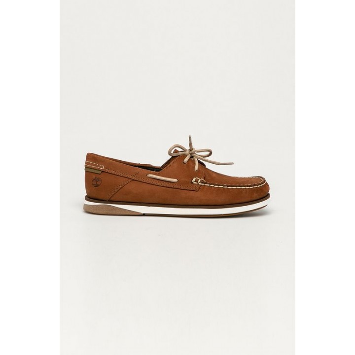 Кожаные мокасины Timberland Atlantis Break мужские цвет коричневый TB0A41616321-GARNET
