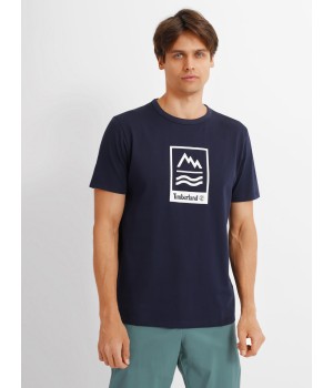 Timberland SS Front MTR Logo - Футболки TB0A2ND1433