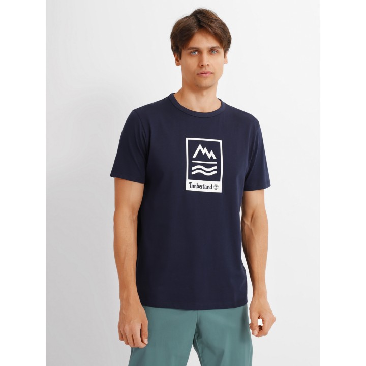 Timberland SS Front MTR Logo - Футболки TB0A2ND1433