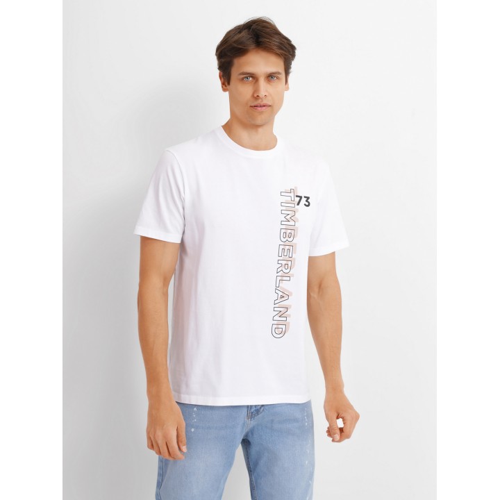 Timberland SS Brand Carrier Side Linear Graphic - Футболки TB0A26UN100