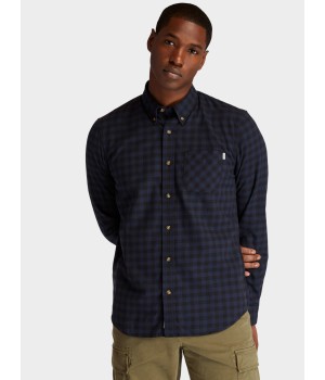Timberland Back River Brushed-Cotton Check - Рубашка с длинным рукавом TB0A2BJVB68